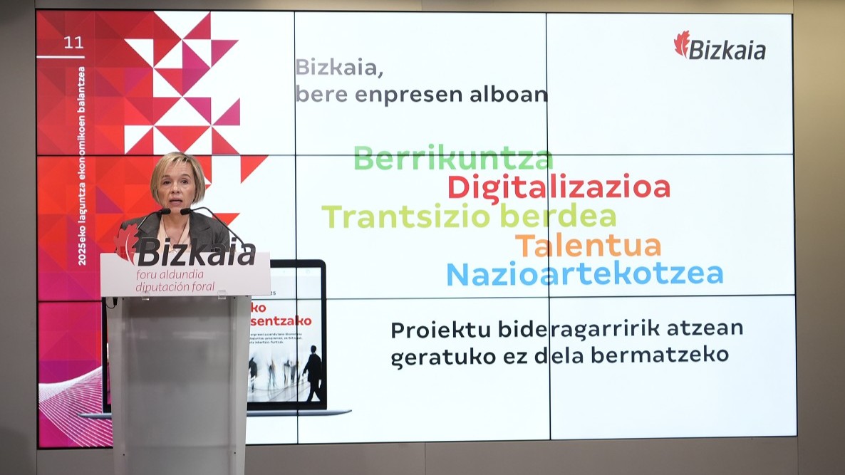 Bizkaia apoyó con 28 millones de euros a 1.341 proyectos empresariales
