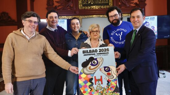 Bilbao colorido se convierte en el cartel del Carnaval 2026