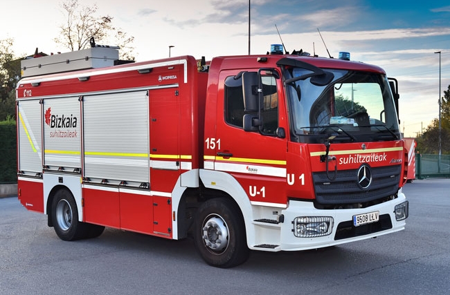 Bizkaia registró 21 incendios forestales el año pasado aunque fueron de pequeña entidad