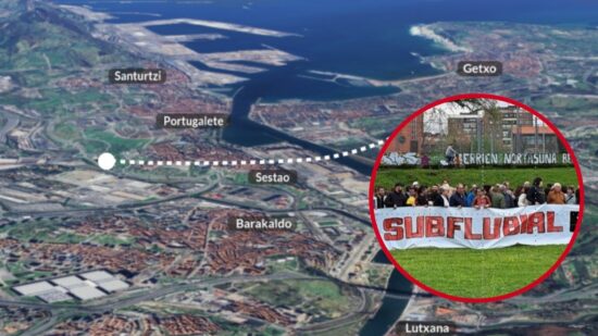 Los vecinos de Artatza rechazan el subfluvial Leioa-Sestao por su impacto en la salud y el medio ambiente