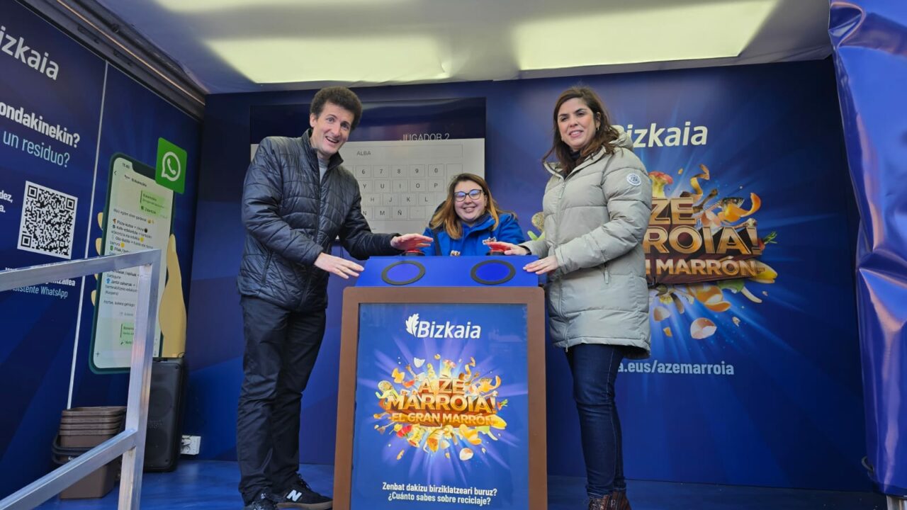 Barakaldo dice sí al marrón: un 25% más de residuos orgánicos reciclados