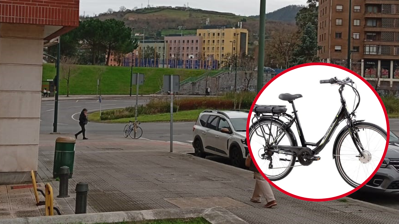 Roban la bicicleta de Leire, una persona impedida, mientras acudía a rehabilitación