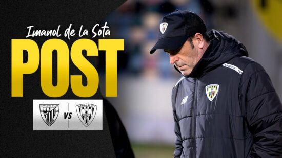 Imanol de la Sota, entrenador del Barakaldo: «¿Dónde estaban los recogepelotas?