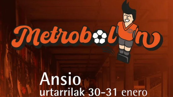 La estación de metro de Ansio se convierte en un futbolín gigante para el I Campeonato de Metrobolin