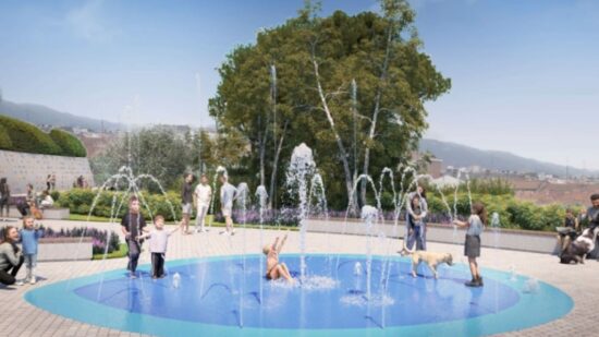 Barakaldo apuesta por miradores en el monte Urkullu para abrir el parque a la ría y a la ciudad