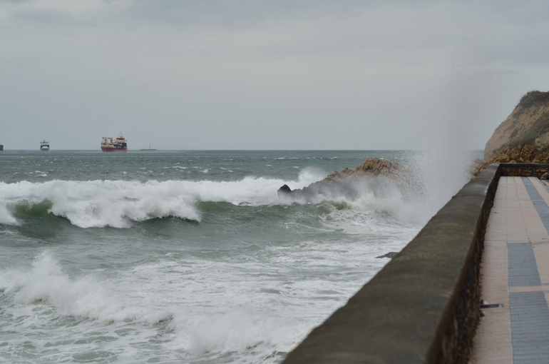 Enero fue húmedo y muy ventoso en Euskadi con rachas de hasta 156 km/h