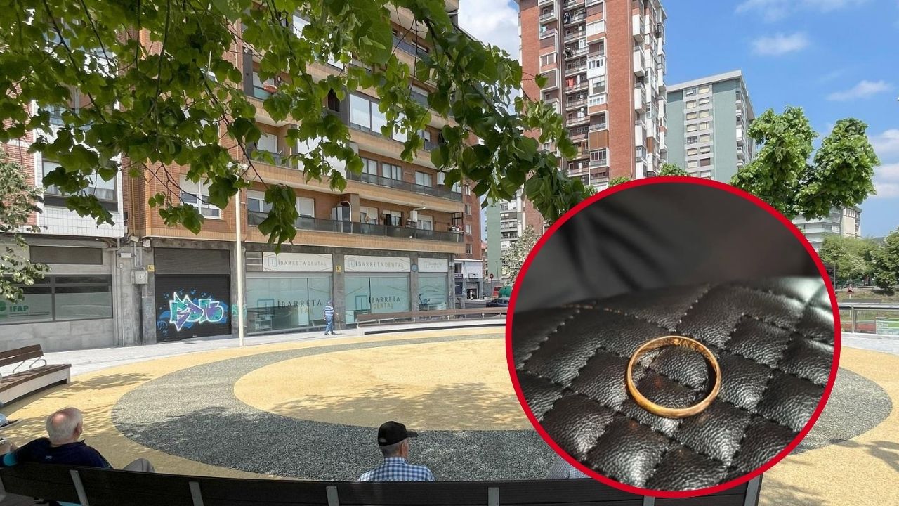 El misterioso hallazgo del anillo con el nombre Inés en Santutxu: se busca a su dueño o dueña