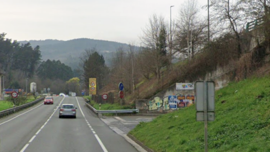 El acceso al polígono industrial de Erletxe desde la N-634 se cerrará definitivamente este lunes por la bicipista