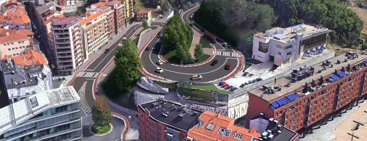 Bilbao estrena el bidegorri entre Plaza Ernesto Erkoreka y Músico Guridi ampliando su red ciclable