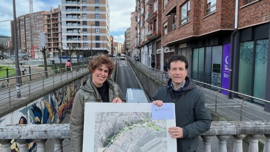 El 9 de febrero comienzan las obras bajo las vías de Lehendakari Agirre en Basauri