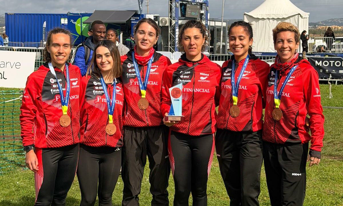 El JP Financial Bilbao, bronce europeo de cross en Albufeira