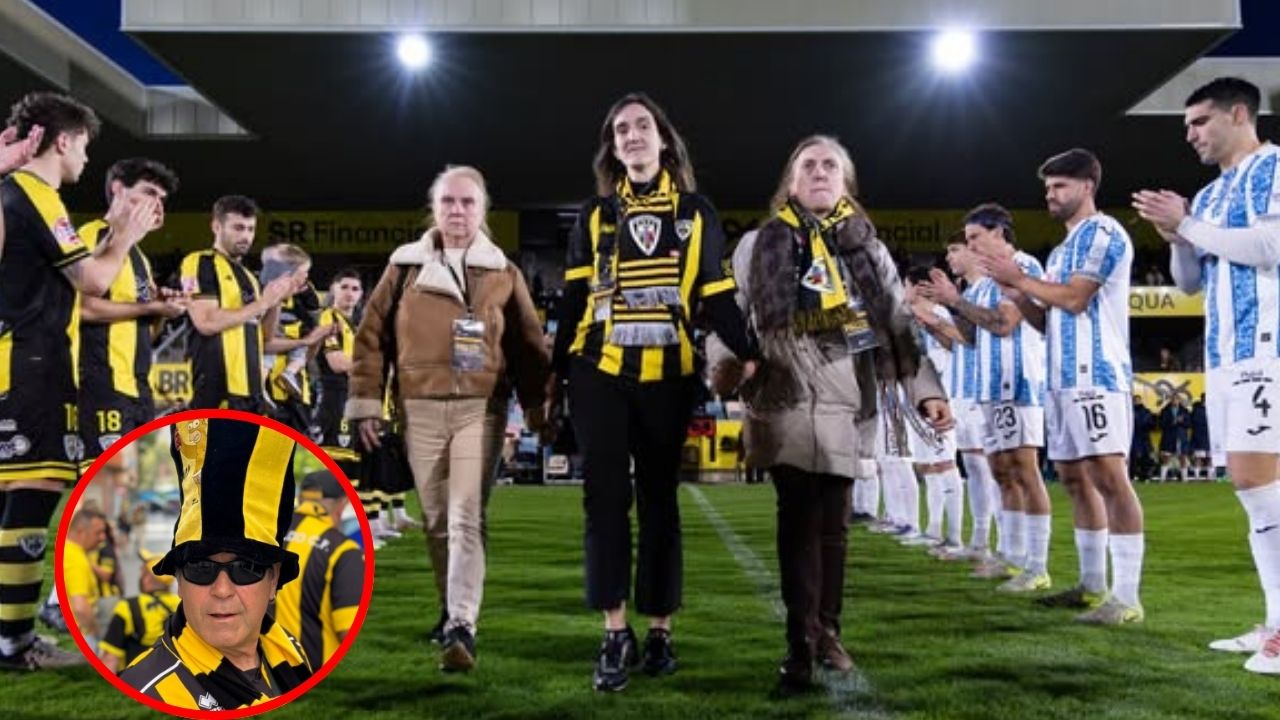 El sentido homenaje de la afición a José Manuel: «El Barakaldo CF no te olvida»