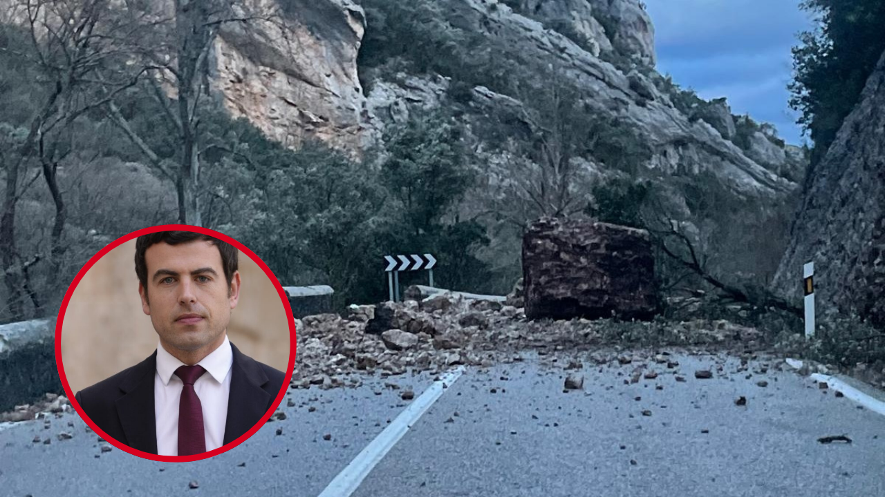 El alcalde de Villarcayo exige una solución: «No se ha realizado ninguna actuación de retirada de las rocas ni adecentar la carretera»