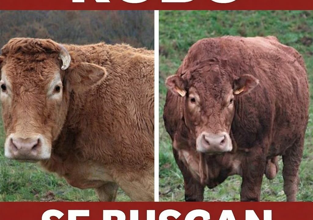 Dos ganaderos cántabros piden ayuda en las redes por el robo de dos vacas limusín de alto valor