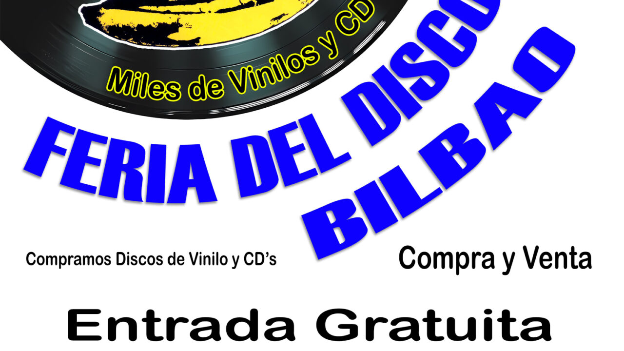 La gran Feria del Disco vuelve a Bilbao este 1 de marzo en el corazón musical de la ciudad