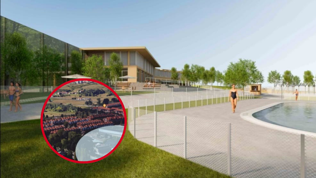 Loiu presenta el proyecto de piscinas municipales en los terrenos del antiguo Club Landatxueta
