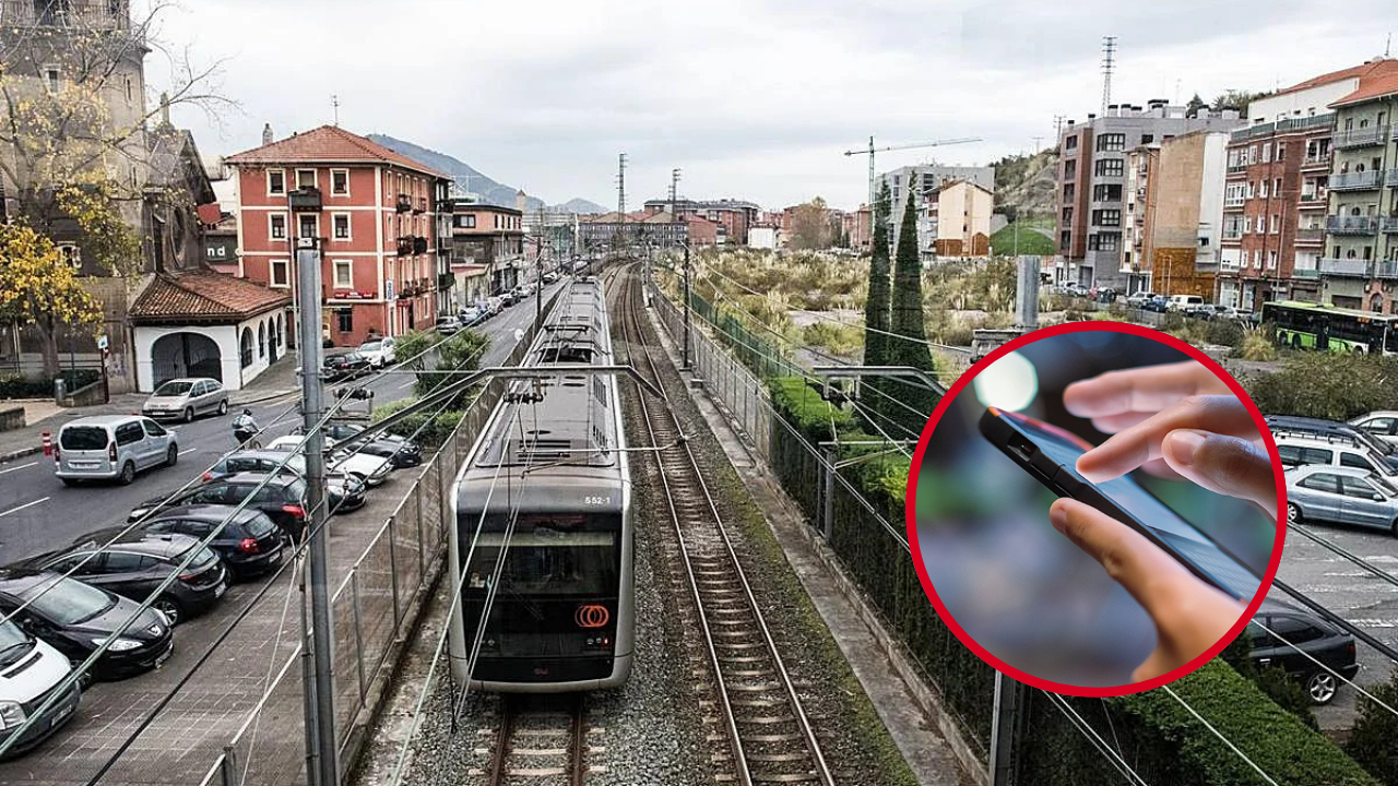 Desalojado el metro en Leioa tras explotar la batería de un móvil en plena hora punta