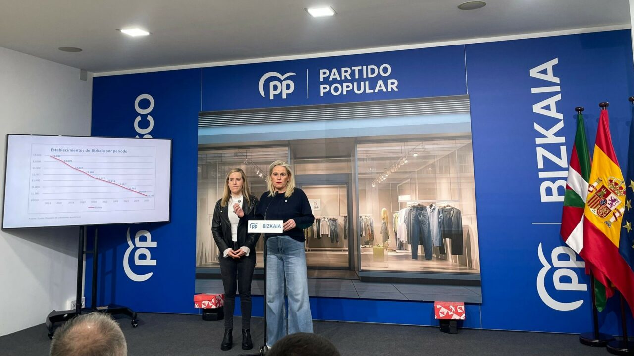 El PP propone Activa Bizkaia: una iniciativa de ahorro para fomentar el comercio local