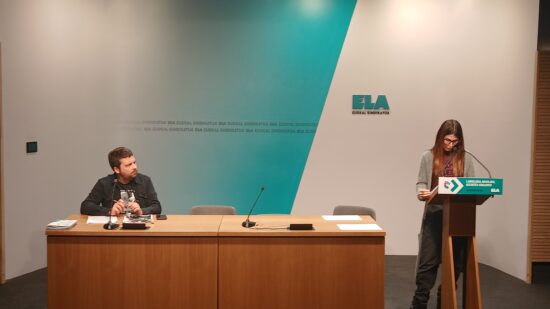 ELA exige políticas valientes de vivienda y critica el reparto de riqueza en Euskadi