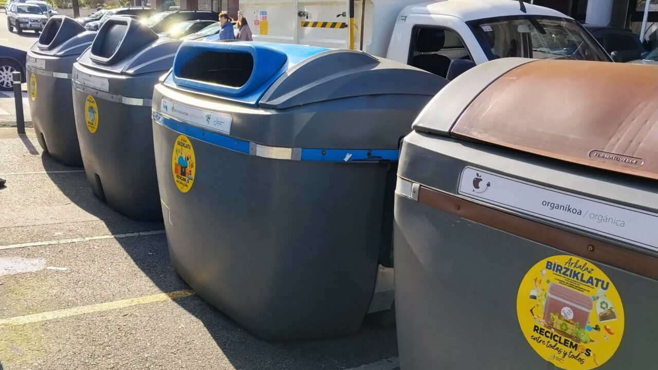 «Arkalaz Birziklatu»: el proyecto de Amorebieta-Etxano para fomentar el reciclaje