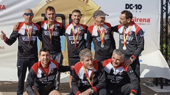 Tres podios para el Beste Bira Loiu en el campeonato de España de 10K en Ibiza