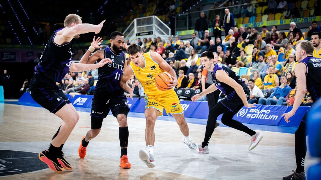 El Surne Bilbao logra una victoria épica en Gran Canaria