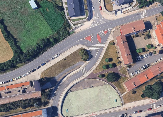 Ortuella busca mejorar la seguridad vial con una nueva rotonda