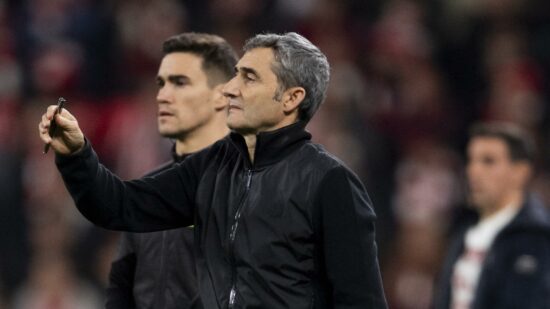 Ernesto Valverde quita hierro a la discusión con Eder Sarabia: «Ningún drama»