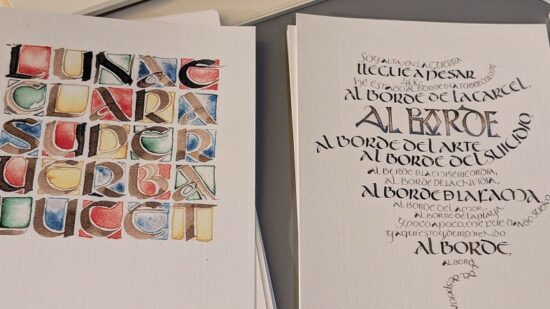 Muñatones revive la escritura medieval con las II Jornadas de Caligrafía en Bizkaia