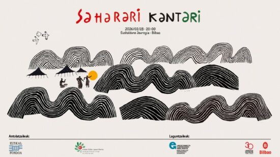 El Euskalduna acogerá este sábado Saharari Kantari: artistas vascos, saharauis y palestinos unidos por el pueblo saharaui