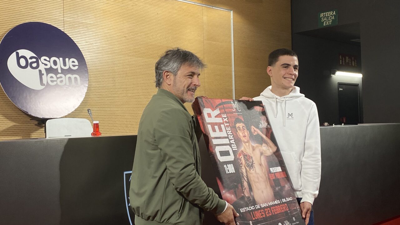 El joven boxeador vizcaíno que debutará como profesional: «El 14 de marzo comenzará una nueva etapa»