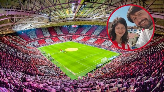 Movilización rojiblanca para que la hija de Jorge cumpla su sueño: «Esto solo puede pasar con el Athletic»
