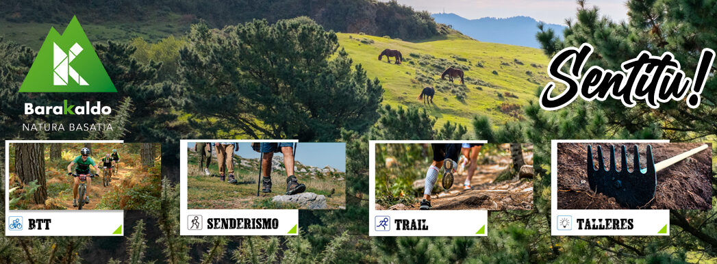 Barakaldo acogerá actividades de Trail running, Mountain bike y senderismo durante todo el año