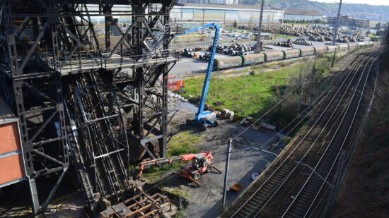 El icónico Horno Alto de Sestao, cada vez más cerca de su rehabilitación