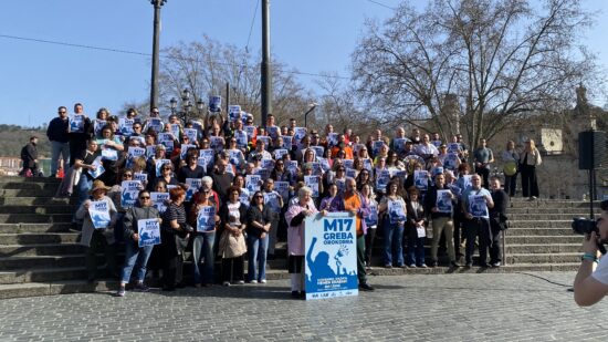 Huelga general convocada para el 17 de marzo