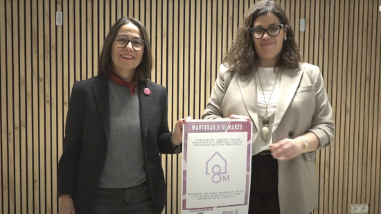 Getxo organiza actividades de cara al 8M: «Las luchas de las mujeres no pertenecen solo al pasado»