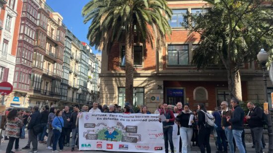 Varios sindicatos se han movilizado para que no se firmen convenios de colaboración con las mutuas