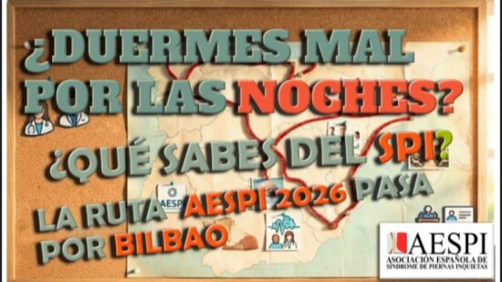 Bilbao ofrece una charla para las personas con el Síndrome de las Piernas Inquietas