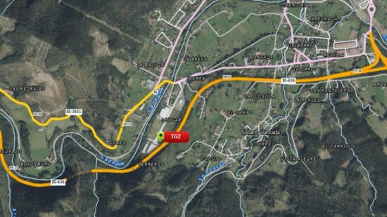 La BI-636 recupera la normalidad tras un choque múltiple cerca del túnel de Bolunburu