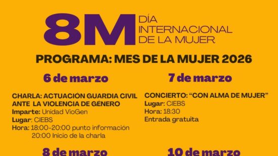 Villarcayo se vuelca con el 8M: marchas, conciertos, charlas y cine durante todo el Mes de la Mujer 2026