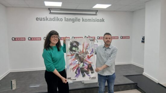 Comisiones Obreras de Euskadi presenta un informe sobre la desigualdad en el ámbito laboral