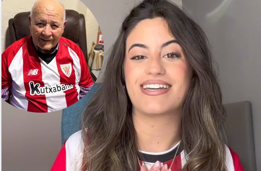 Andrea busca ayuda para cumplir el sueño de su abuelo Antonio de visitar San Mamés