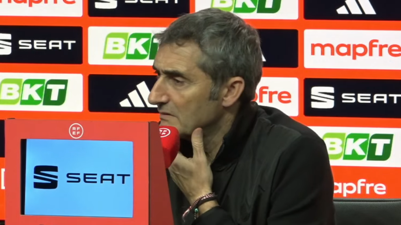 Ernesto Valverde tras la derrota en Anoeta: «Nuestra ambición ahora es quedar lo más arriba posible en liga»