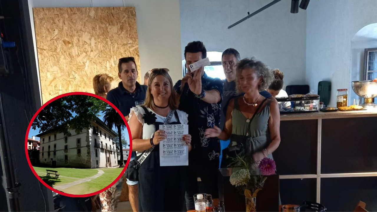 El palacio de Balmaseda que se convierte en una gran feria de rebajas durante dos días