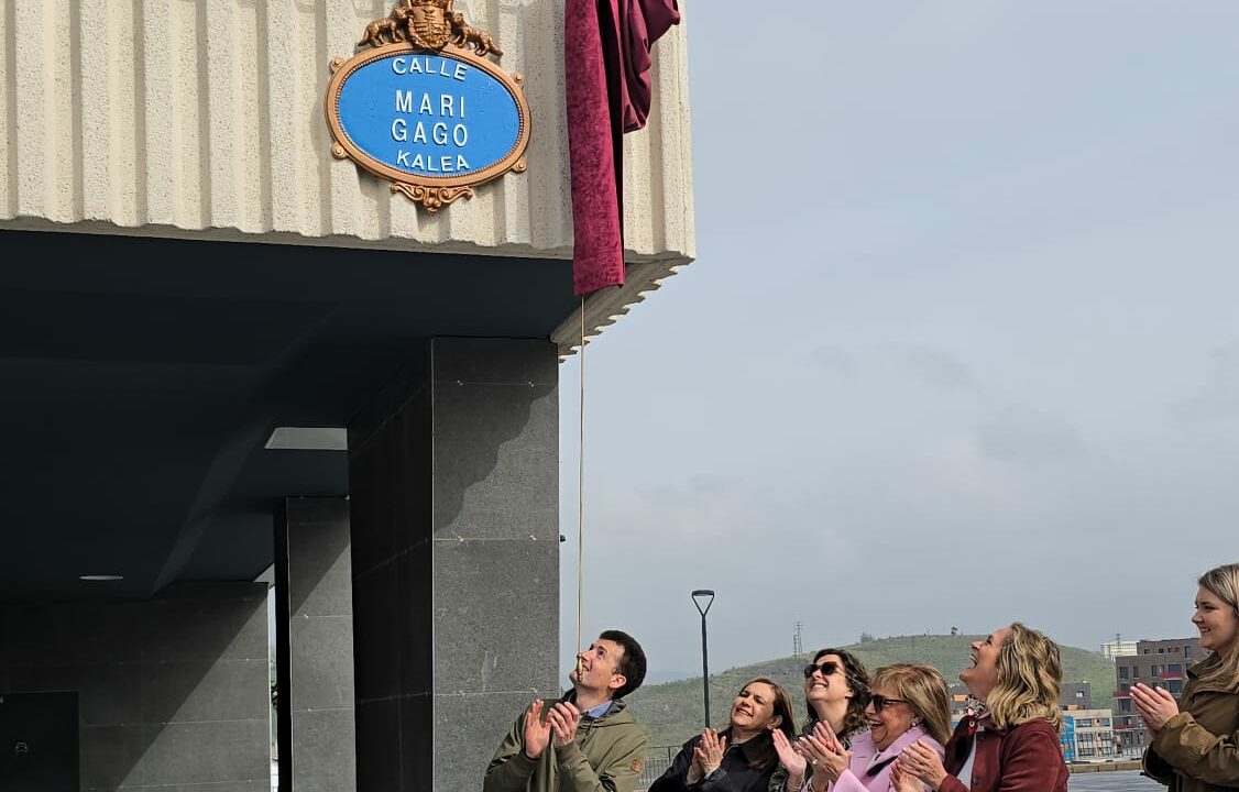 Barakaldo suma una nueva calle con nombre de mujer en Lutxana en vísperas del 8M