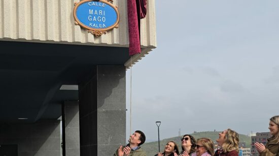 Barakaldo suma una nueva calle con nombre de mujer en Lutxana en vísperas del 8M