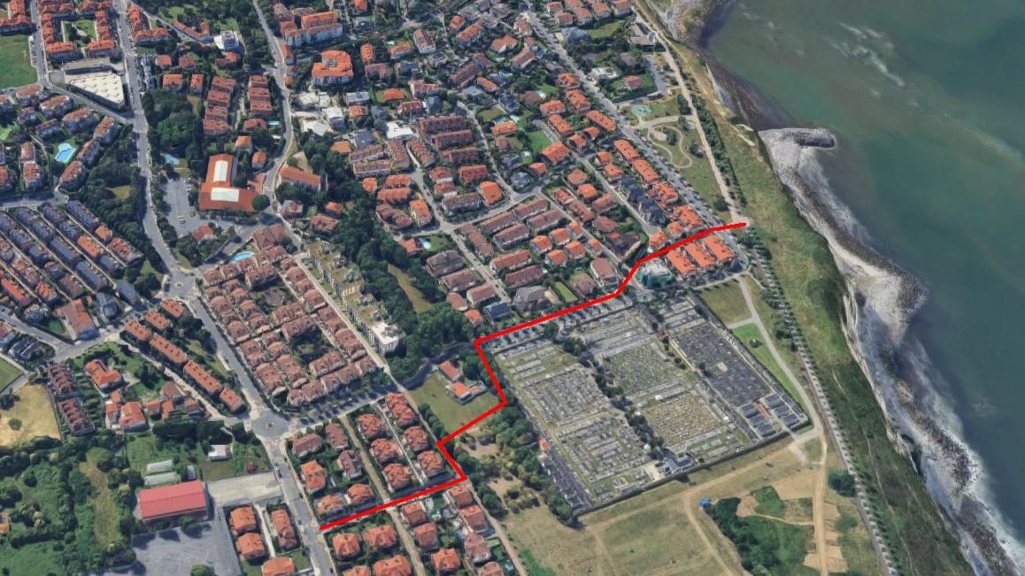 Getxo invertirá 89.000 euros en un nuevo bidegorri para conectar Aixerrota con el paseo de La Galea