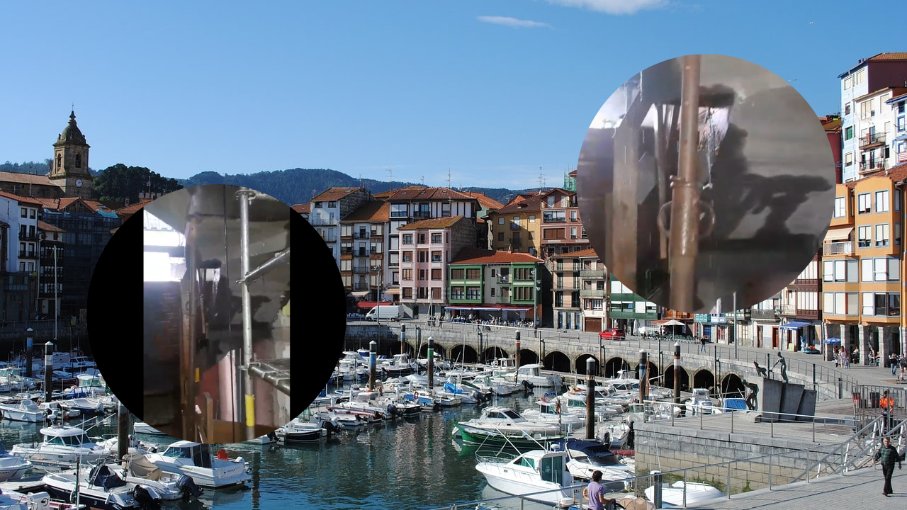 Vecinos de Bermeo denuncian una situación inaguantable por inundaciones