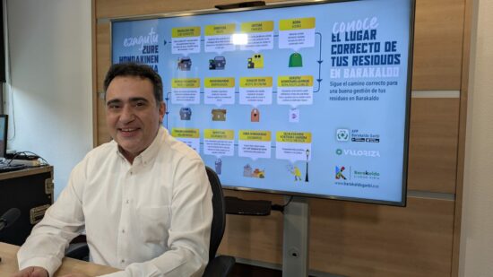 Barakaldo lanza una campaña de reciclaje para concienciar a la ciudadanía