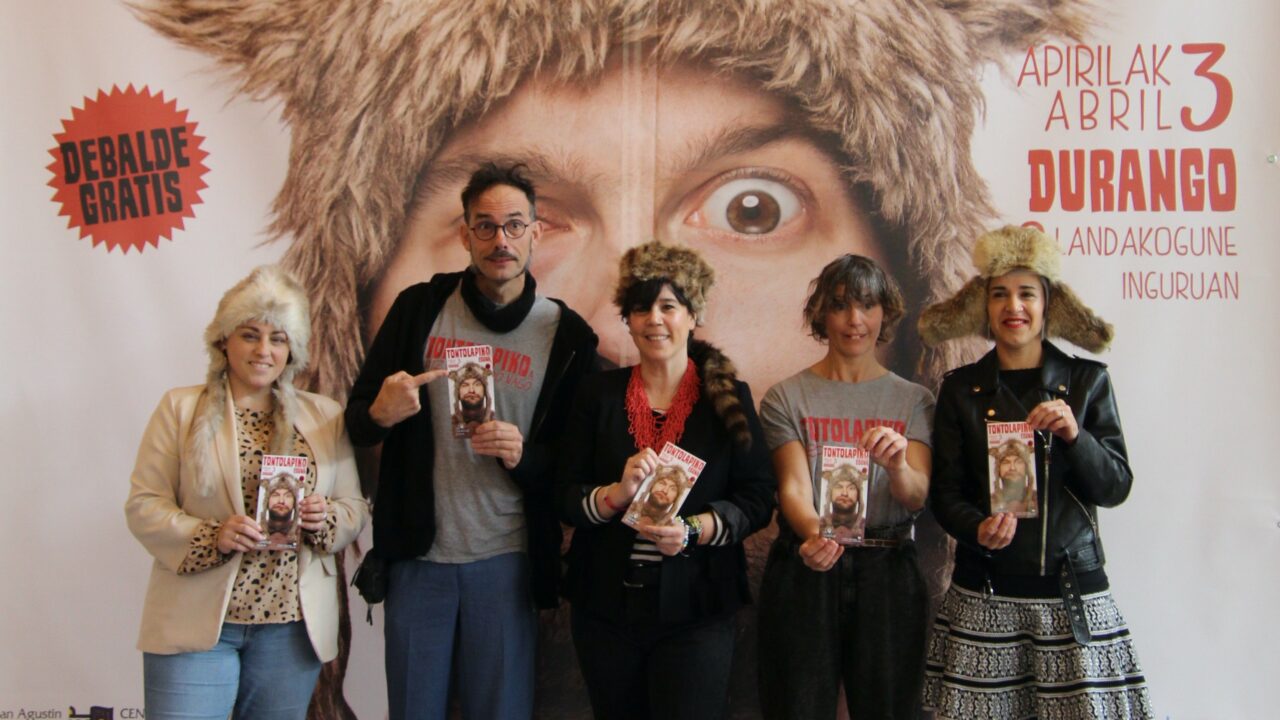 Durango celebra el 3 de abril la quinta edición de TontoLapiko Eguna con espectáculos de clown durante todo el día